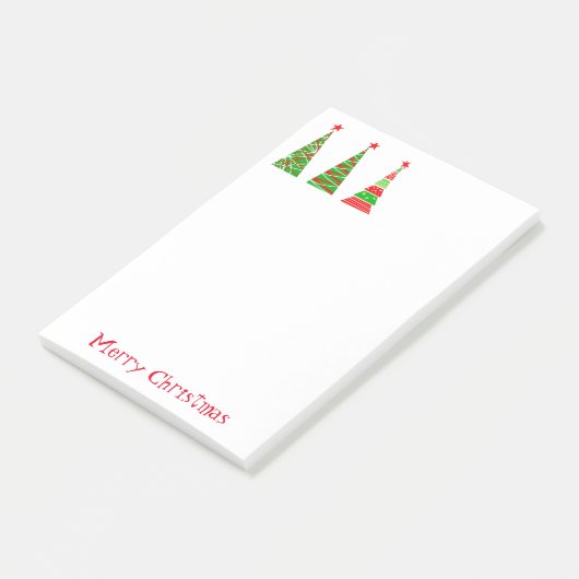 Weihnachten Post-it Klebezettel (angewinkelt)