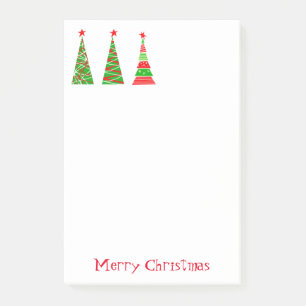 Weihnachten Post-it Klebezettel