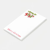 Weihnachten Post-it Klebezettel (angewinkelt)