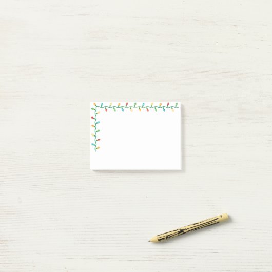 Weihnachten Post-it Klebezettel (Auf Schreibtisch)