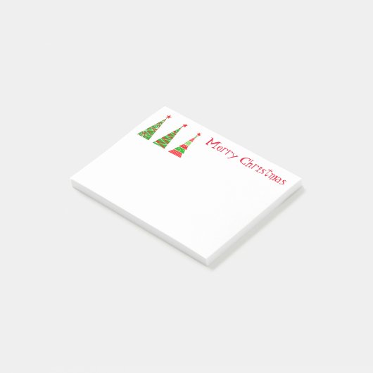 Weihnachten Post-it Klebezettel (angewinkelt)