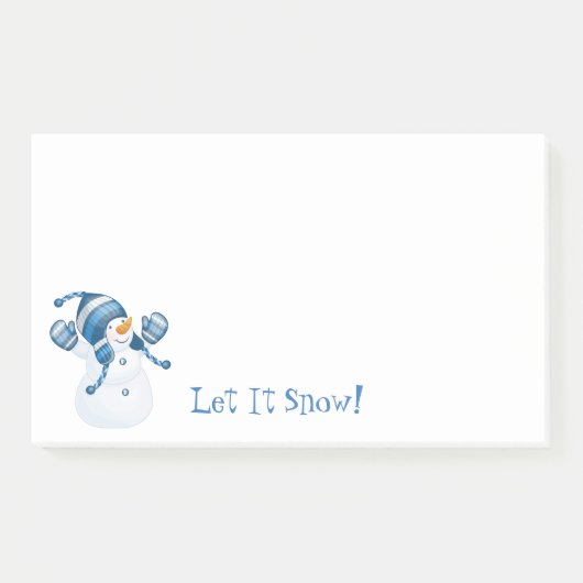 Weihnachten Post-it Klebezettel (Vorderseite)