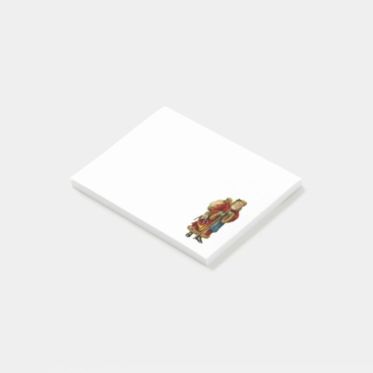 Weihnachten Post-it Klebezettel (angewinkelt)