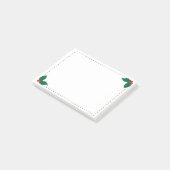 Weihnachten Post-it Klebezettel (angewinkelt)