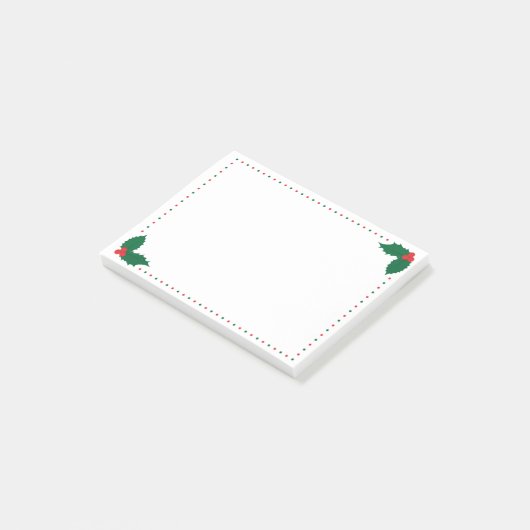 Weihnachten Post-it Klebezettel (angewinkelt)