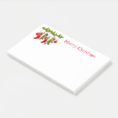 Weihnachten Post-it Klebezettel (angewinkelt)