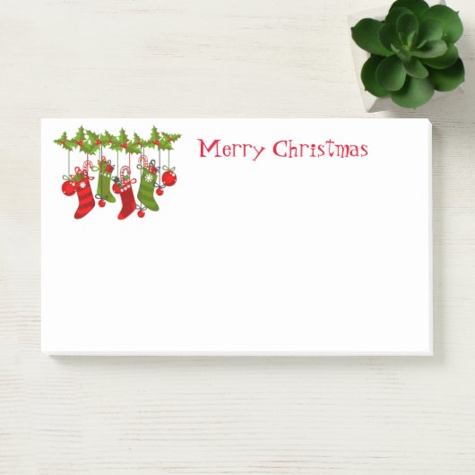 Weihnachten Post-it Klebezettel (Büro)