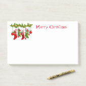 Weihnachten Post-it Klebezettel (Auf Schreibtisch)