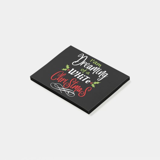 Weihnachten Post-it Klebezettel (angewinkelt)