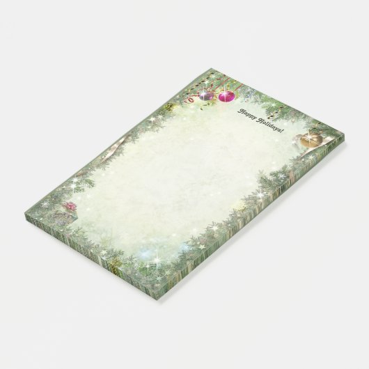 Weihnachten Post-it Klebezettel (angewinkelt)