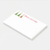 Weihnachten Post-it Klebezettel (angewinkelt)
