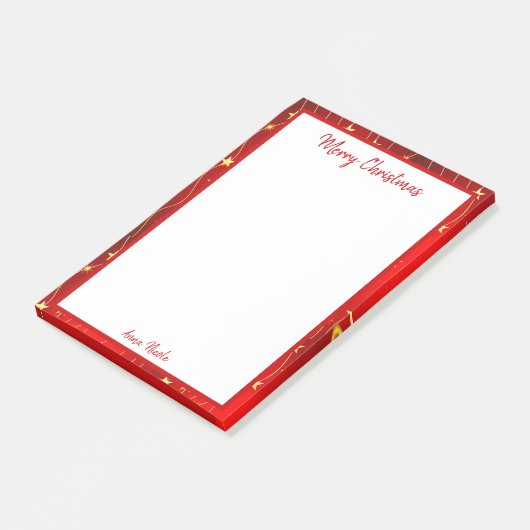 Weihnachten Post-it Klebezettel (angewinkelt)