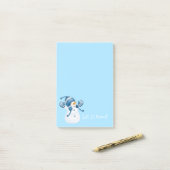 Weihnachten Post-it Klebezettel (Auf Schreibtisch)