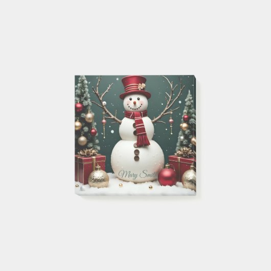 Weihnachten - Post-It-Notes Post-it Klebezettel (Vorderseite)