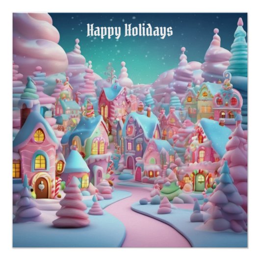 Weihnachten Poster (Vorderseite)