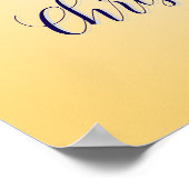 Weihnachten Poster (Ecke)