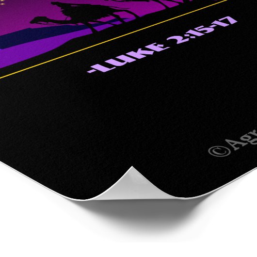 Weihnachten Poster (Ecke)