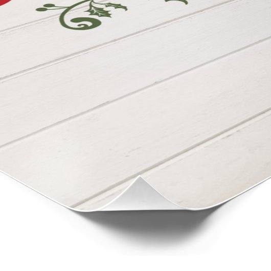 Weihnachten, Poster (Ecke)