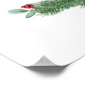 Weihnachten Poster (Ecke)