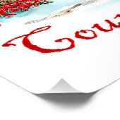 Weihnachten Poster (Ecke)