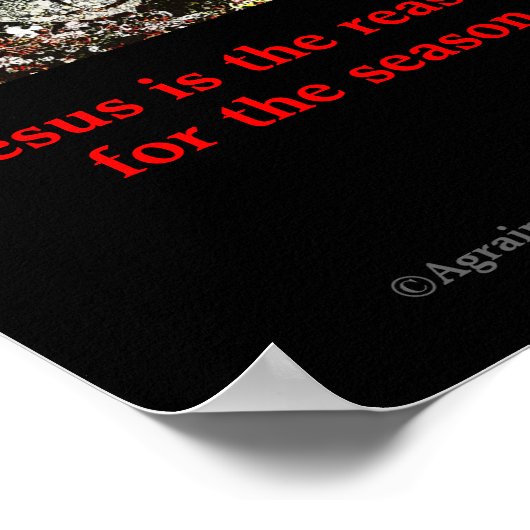 Weihnachten Poster (Ecke)