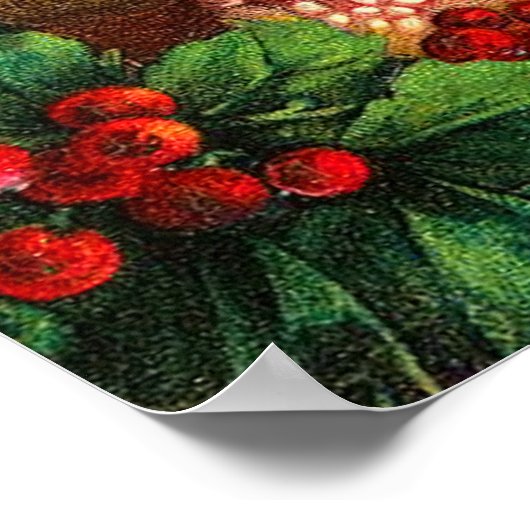 Weihnachten Poster (Ecke)