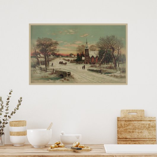 Weihnachten Poster (Küche)