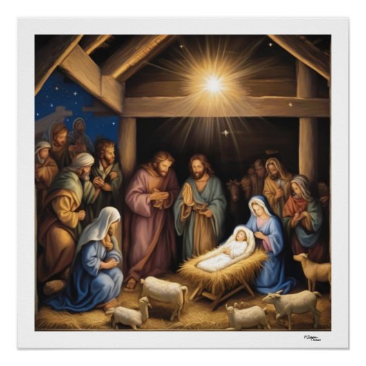 Weihnachten Poster (Vorderseite)