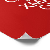 Weihnachten Poster (Ecke)