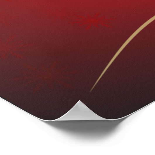 Weihnachten Poster (Ecke)