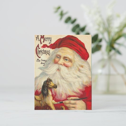 Weihnachten Postkarte (Stehend Vorderseite)