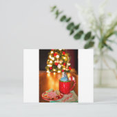 Weihnachten Postkarte (Stehend Vorderseite)