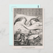 Weihnachten Postkarte (Vorne/Hinten)