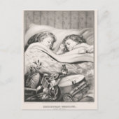 Weihnachten Postkarte (Vorderseite)