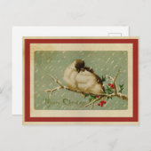 Weihnachten Postkarte (Vorne/Hinten)