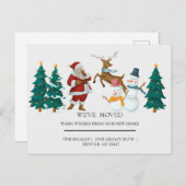 Weihnachten Postkarte (Vorne/Hinten)