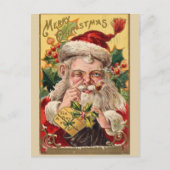 Weihnachten Postkarte (Vorderseite)