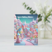 Weihnachten Postkarte (Stehend Vorderseite)