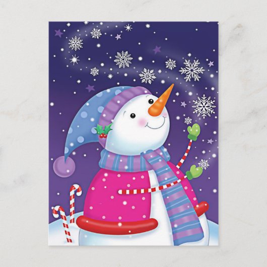 Weihnachten Postkarte (Vorderseite)