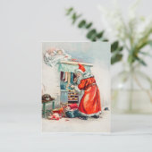 Weihnachten Postkarte (Stehend Vorderseite)