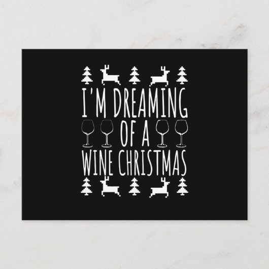 Weihnachten Postkarte (Vorderseite)