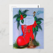 Weihnachten Postkarte (Vorne/Hinten)