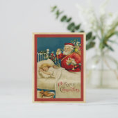 Weihnachten Postkarte (Stehend Vorderseite)