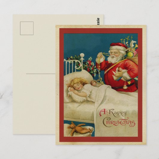 Weihnachten Postkarte (Vorne/Hinten)