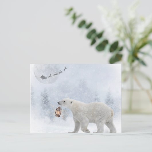 Weihnachten Postkarte (Stehend Vorderseite)