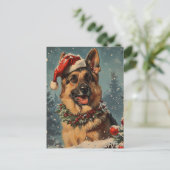 Weihnachten Postkarte (Stehend Vorderseite)