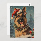 Weihnachten Postkarte (Vorne/Hinten)