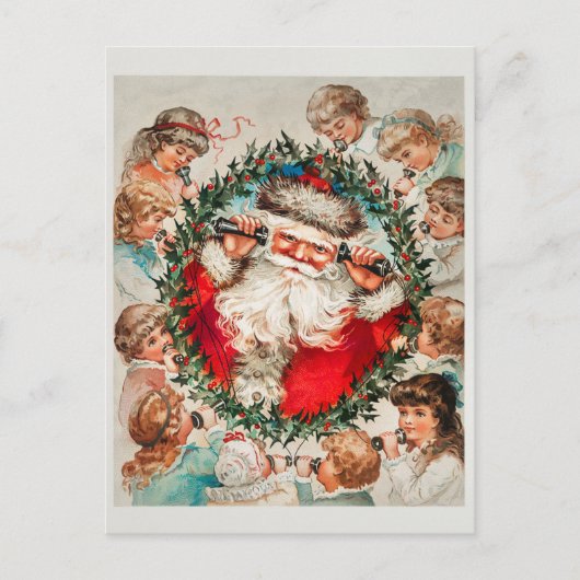 Weihnachten Postkarte (Vorderseite)