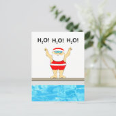 Weihnachten Postkarte (Stehend Vorderseite)