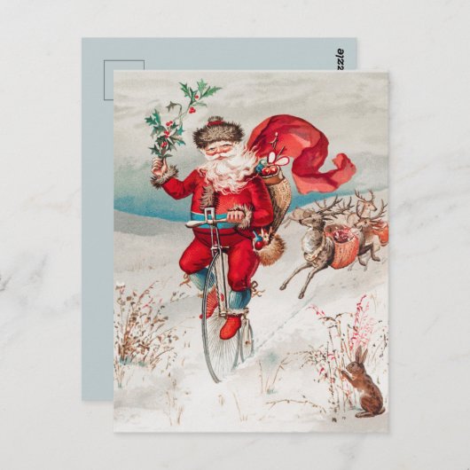 Weihnachten Postkarte (Vorne/Hinten)